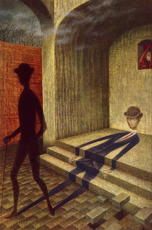 magictransistor:  Remedios Varo. Exploring River of the Source Orinonoco, Dead Leaves, Unexpected View, Creation with Astral Rays, Phenomenon, Creation of the Birds, Mimicry, The Call, The World, Alchemy or the Useless Science (top to bottom). 1940-1960.