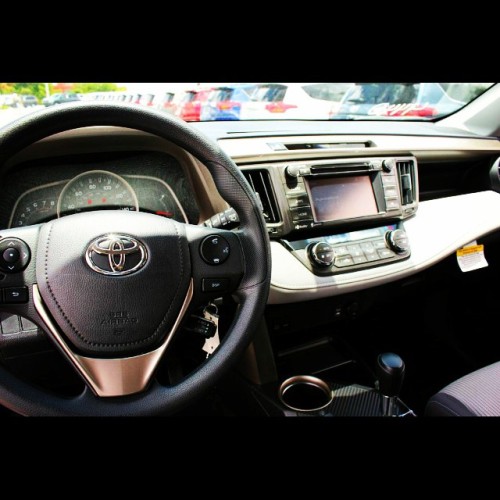 If you thought the #Toyota #RAV4 was fun on the outside, then check out this awesome interior shot!