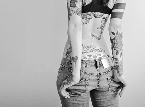 sexxyinkedgirl:  Follow us For The finest Inked Girls and female Tattoo Models around
