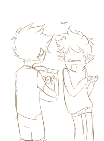 popcorn is a mysterious thing and Karkat wants nothing to do with it uvu