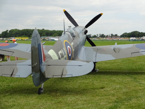 Really though, you cannot go wrong with a Spitfire. Oshkosh 2017.