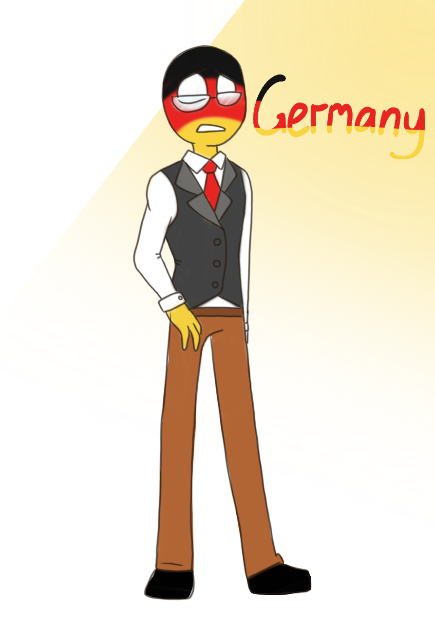 Countryhumans Germany Girl Naked