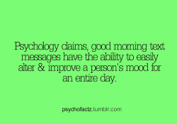 psychofactz:  More Facts on Psychofacts :)