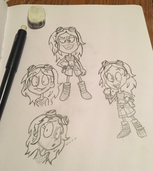 While I know jack all about wrestling, decided to doodle some Becky Lynch while some stuff rendered.
