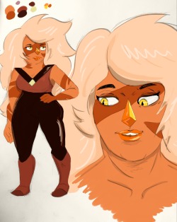 captain-goat-lord:Su Jasper colored sketch