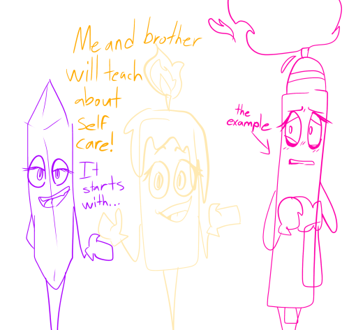 Yipeeee Heres Two New Characters! Amelia Was A Bit Stressed So Here Are Two Teachers On Self Care! Cris