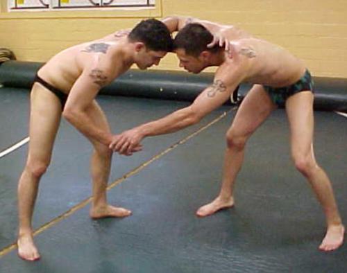 movimuswrestling:  Sandro Vinnari asked to wrestle Bobby Baker.   Bobby is tall, lanky, strong with major attitude.  He hates to lose a match and will do whatever it takes to win.  Sandro is a very skilled submission wrestler.   Sandro dominates