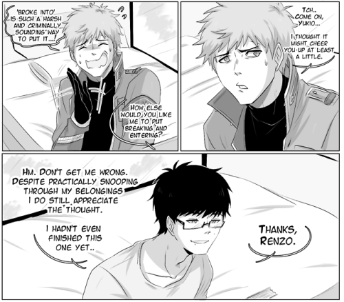 Another Shima and Yukio interaction!
