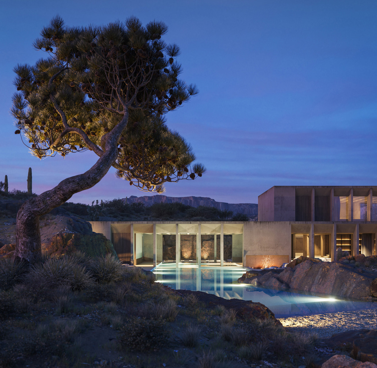 moodboardmix:”pi-in-the-sky,” Sonoran Desert, Arizona by Henry Goss Architects