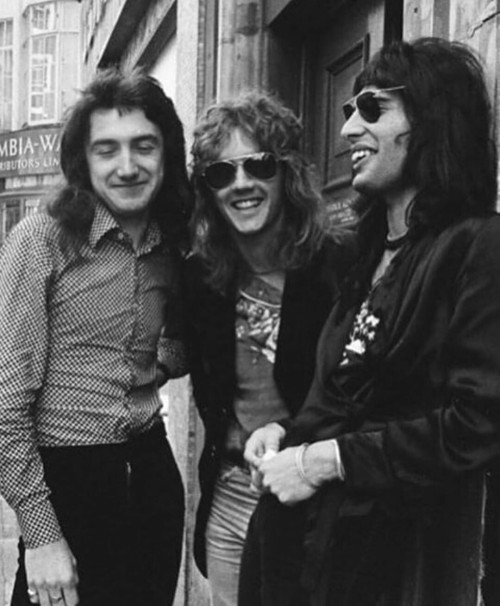 John, Roger And Freddie In The Early 70s