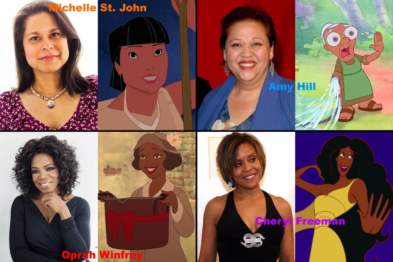 hotdamnitsbam:  lake-hold:   Women of color and the Disney characters they have played.