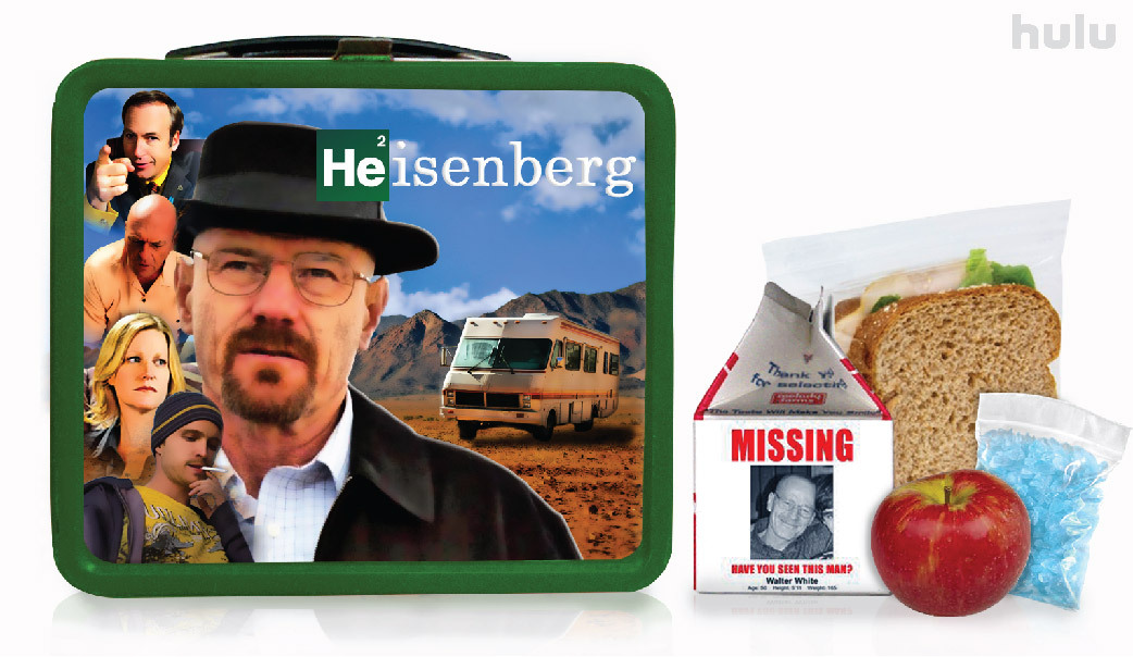 Modern TV Lunch Boxes: Heisenberg, Breaking Bad
The tyke who totes a Heisenberg Breaking Bad lunchbox is a complex child. He is both the five-time winner of the school Science Fair and the schoolyard bully. He’s also in the “empire business,” selling...