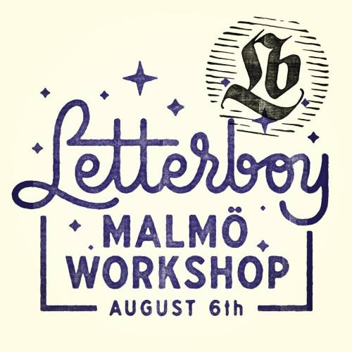 I will do a workshop in Malmö Saturday 6th of August. Probably the only one this year in Malmö. Tick