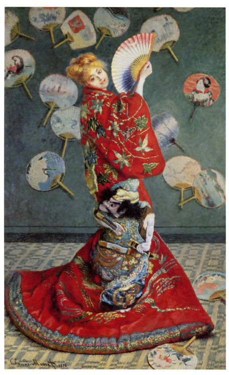 Claude Monet La Japonaise 1875