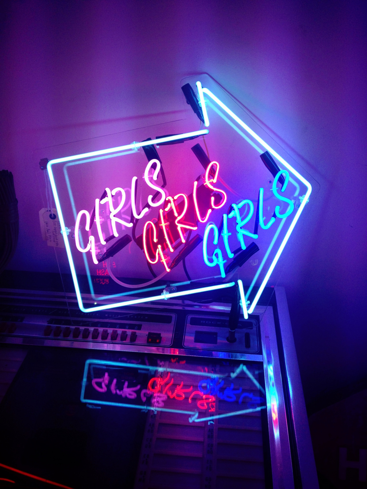 cultivates:  Chris Bracey- the neon man- who has created signs for the likes of Tim