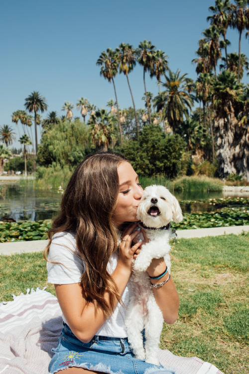 Mackenzie Ziegler photographed by Emily Knecht for The Coveteur: December 2017.