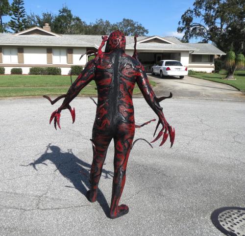 costrader:  Troa just uploaded this EPIC Carnage Cosplay to CosTrader, and he is accepting commissions on his Spiderman inspired costumes!