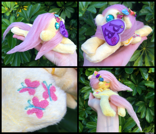 krazykariana:  Finished Fluttershy Pony Beanie