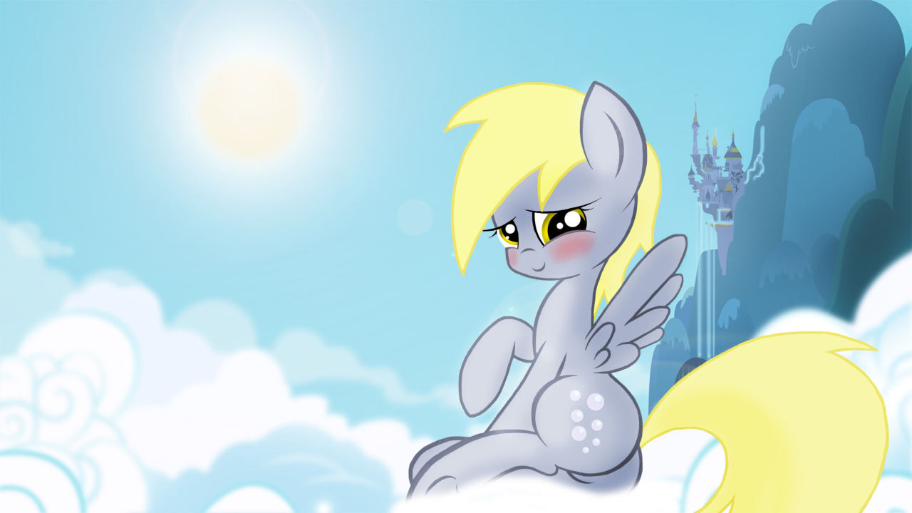 askshalua:  My brother paid me to photo shop his drawing of Derpy… AND I JUST SOCRED