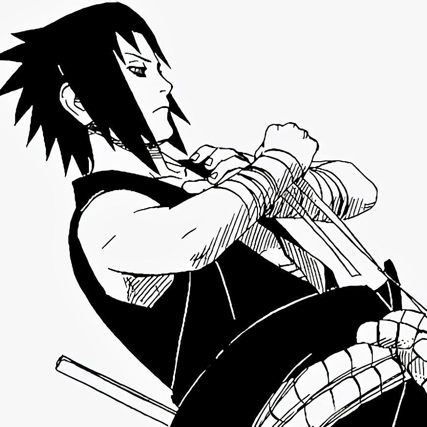 icons and headers — Uchiha Sasuke from Naruto icons