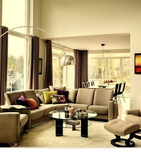 Contemporary Living Room (Los Angeles)