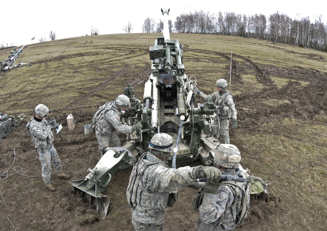 soldierporn:Reach out and touch someone.Dragoons assigned to Archer Battery, Field