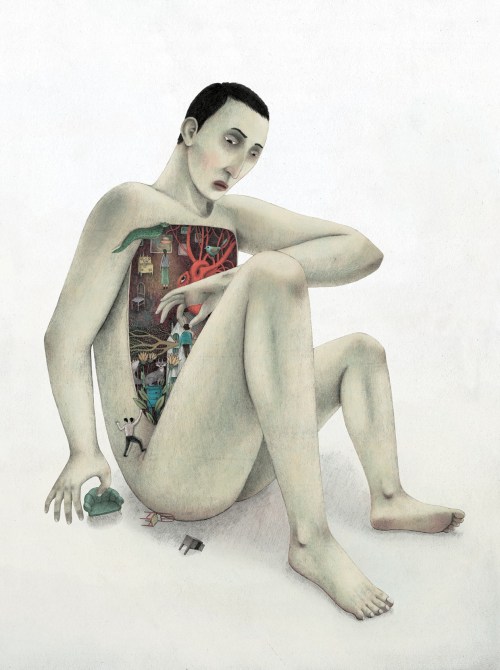 Alefes Silva aka Juan Hoyos Silva (Colombian, Bogotá, Colombia) - 1,2: Uno + detail, 2016, Pencils, 