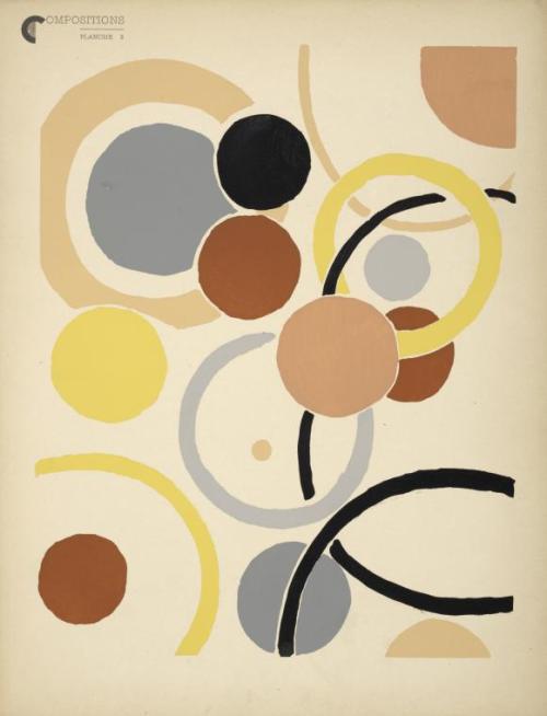 design-is-fine:Sonia Delaunay, Compositions, Couleurs, Idees, 1930. Paris. Via NYPL.