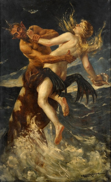 fleurdulys:  Neptune’s Kingdom - Caspar Augustin Geiger 1847