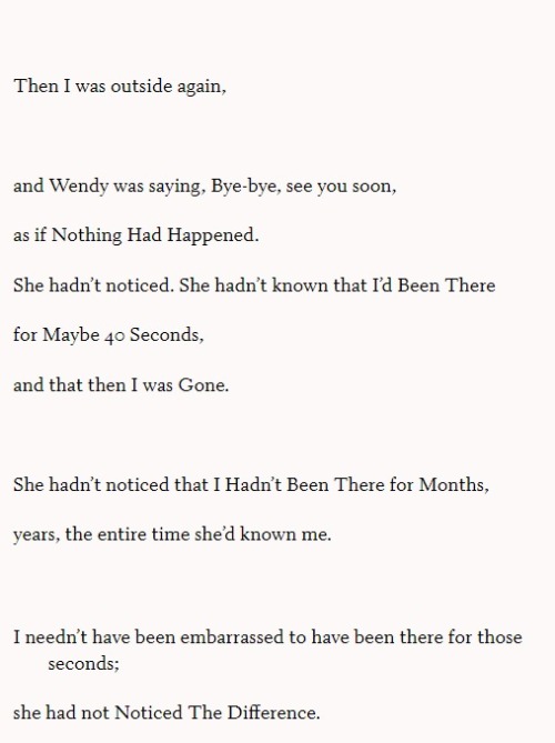 svraph-moved: winterlief:—from Marie Howe’s book Magdalene [ID: four images of black tex