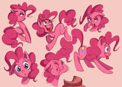 Ebtdeponis:pinkie Pie Sketches By Shira-Hedgie  A Plethora Of Ponk C: