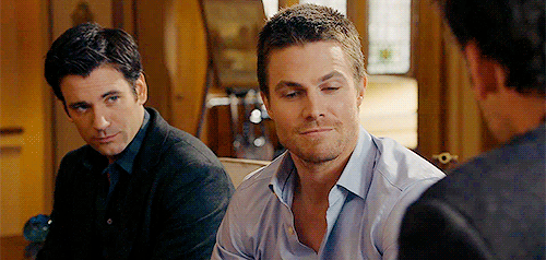 arrowsource: So that’s your story. A guy in a green hood flew in and single-handedly took our three 