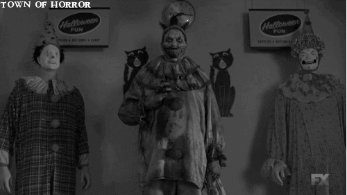 townofhorror:American Horror Story: Freak Show  Clown shenanigans