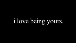 you are my only