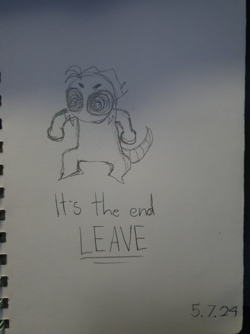 Sketch Book 13/12/23 To 5/7/24 R.I.P