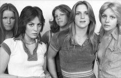 The Runaways, 1976 (From Left To Right: Lita Ford, Joan Jett, Jackie Fox, Sandy West,