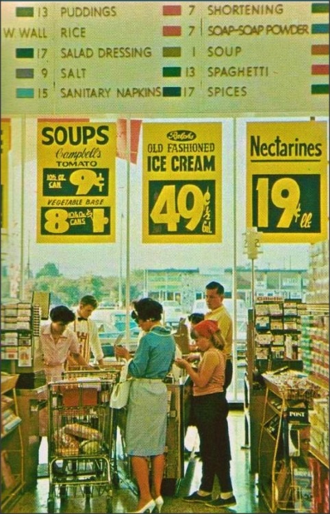 Ralphs Grocery Company, 1965Grenada Hills, CaliforniaPleasant Family Shopping