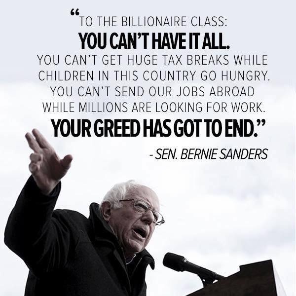 datcatwhatcameback:And it was that very greed that put Clinton up instead of this