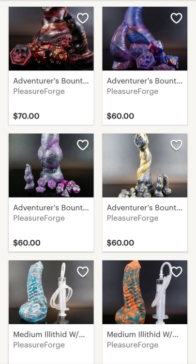 Stock drop is a go! What’s that you ask? Cum tubes? Yes! More Adventurer’s Bounty sets? 