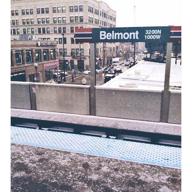 copafaced:  I love snow wayyyyyy too much.  &ldquo;Belmont&rdquo; c'est à