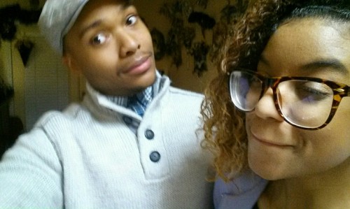 12yearsaking:  het-heru:  12yearsaking:  Me and staywokeup2hippiehair out here reppin for Black love! #Blackout  Side note: We petty af because we get dressed up to make white people feel mediocre 😂😎💪 #blackexcellence   they are too cute!  Thanks!