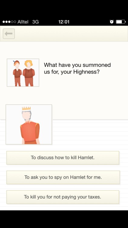 roughhewnends: Y’ALL CHECK OUT THIS APP I FOUND So it’s called Clean Slate: Hamlet and it’s like an 