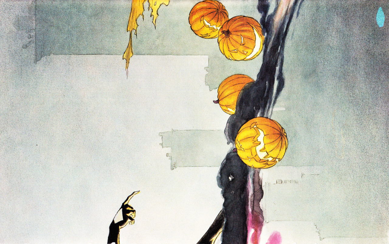 jthenr-comics-vault:  Spider-Man &amp; Hobgoblin Poster By Charles Vess (1992)