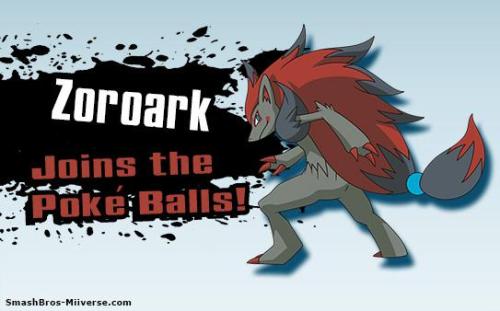 Zoroark joins the Poké Balls!