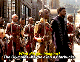 chastainjessica:Okoye is 100% done with everything: Infinity War edition