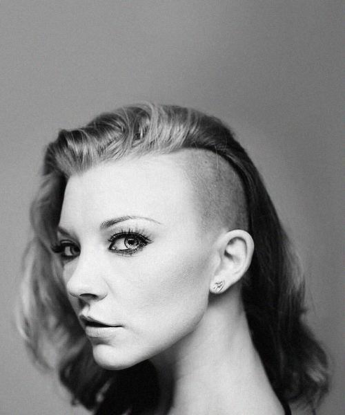 stormstr00per:  Stunning, huh ? Even with shaved hair.