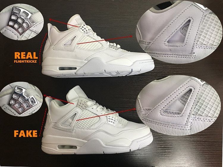 fake jordan 4 pure money