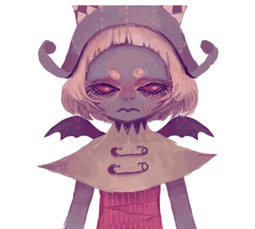 feverworm:  made a little gengrel in emofuri