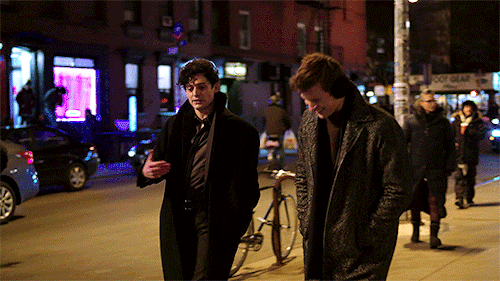 myellenficent:“Aneurin’s great. He’s very funny, and he’s very intense.” — Ansel Elgort“We had a scr