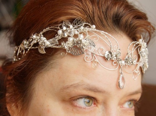 sosuperawesome: Elfin Ears / Tiaras Romantic Elf Jewelry on Etsy See our #Etsy or #Elfin tags